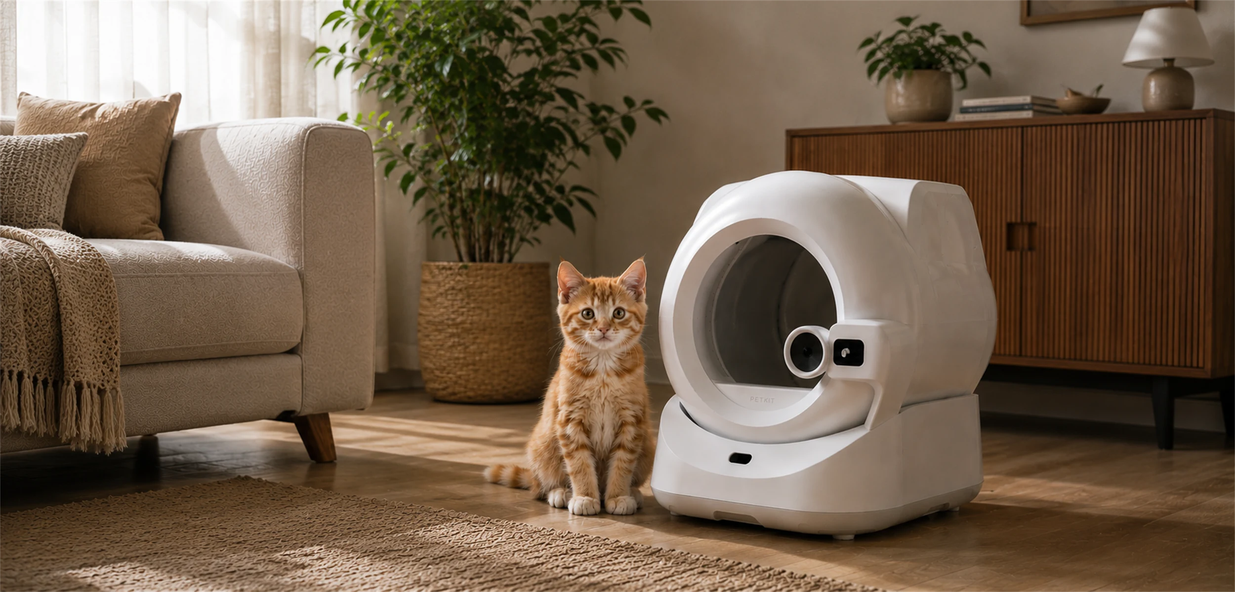 Pet care setup ready to support a daily routine